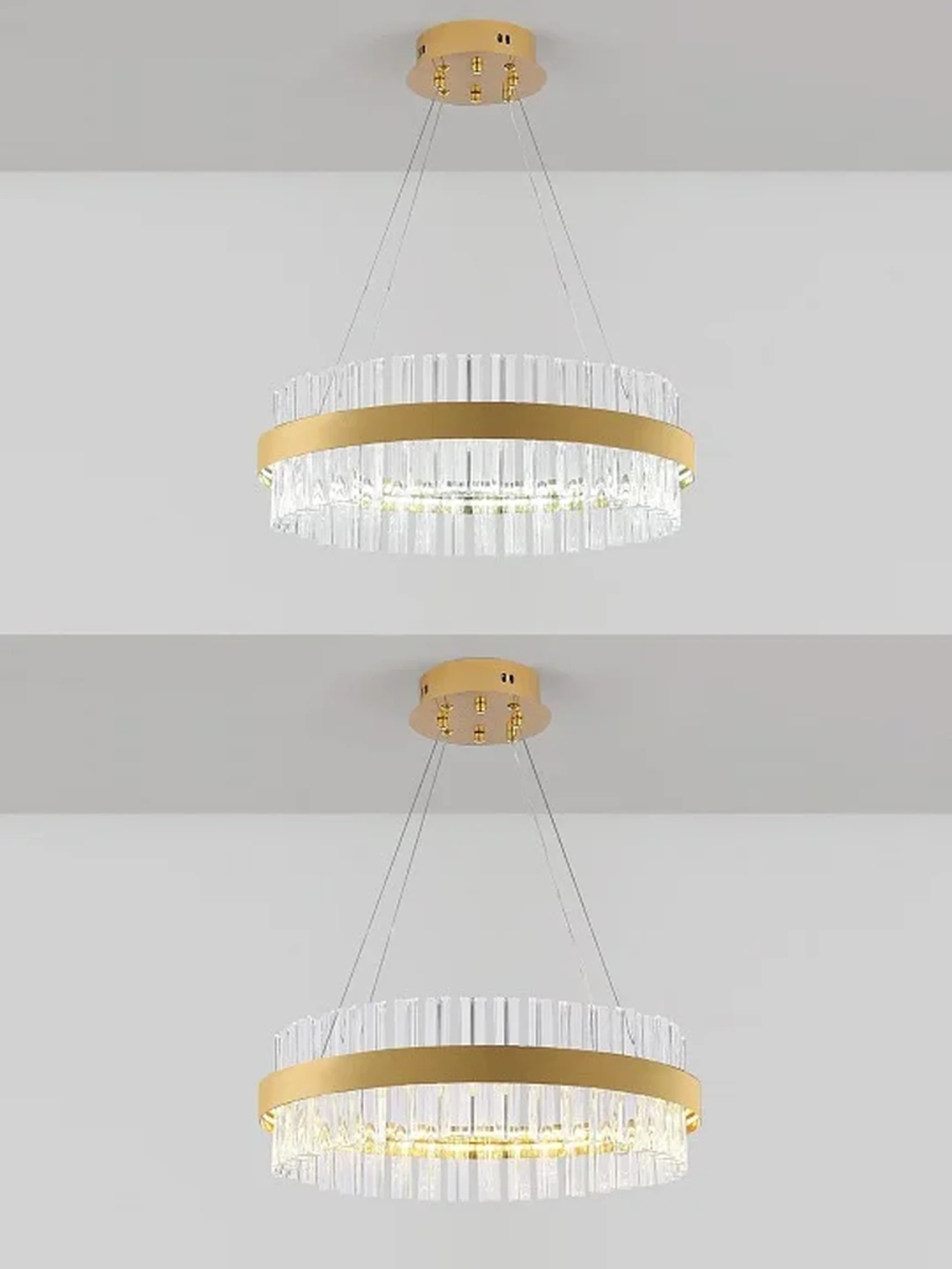 INNOVATION STYLE 83151 Светодиодная люстра нимб с пультом ДУ 100W, золото, LED 44502