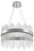 INNOVATION STYLE 83157 Светодиодный нимб люстра с пультом ДУ 112W, хром, LED 44594
