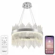 INNOVATION STYLE 83157 Светодиодный нимб люстра с пультом ДУ 112W, хром, LED 44594