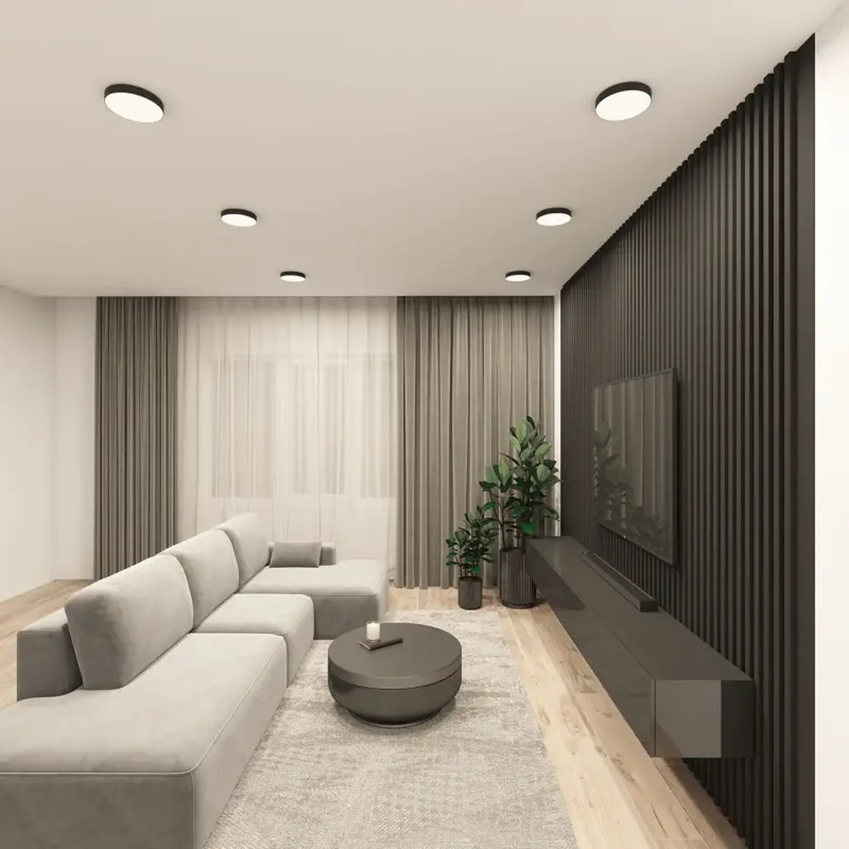 Накладной светильник Denkirs DK2851-BK