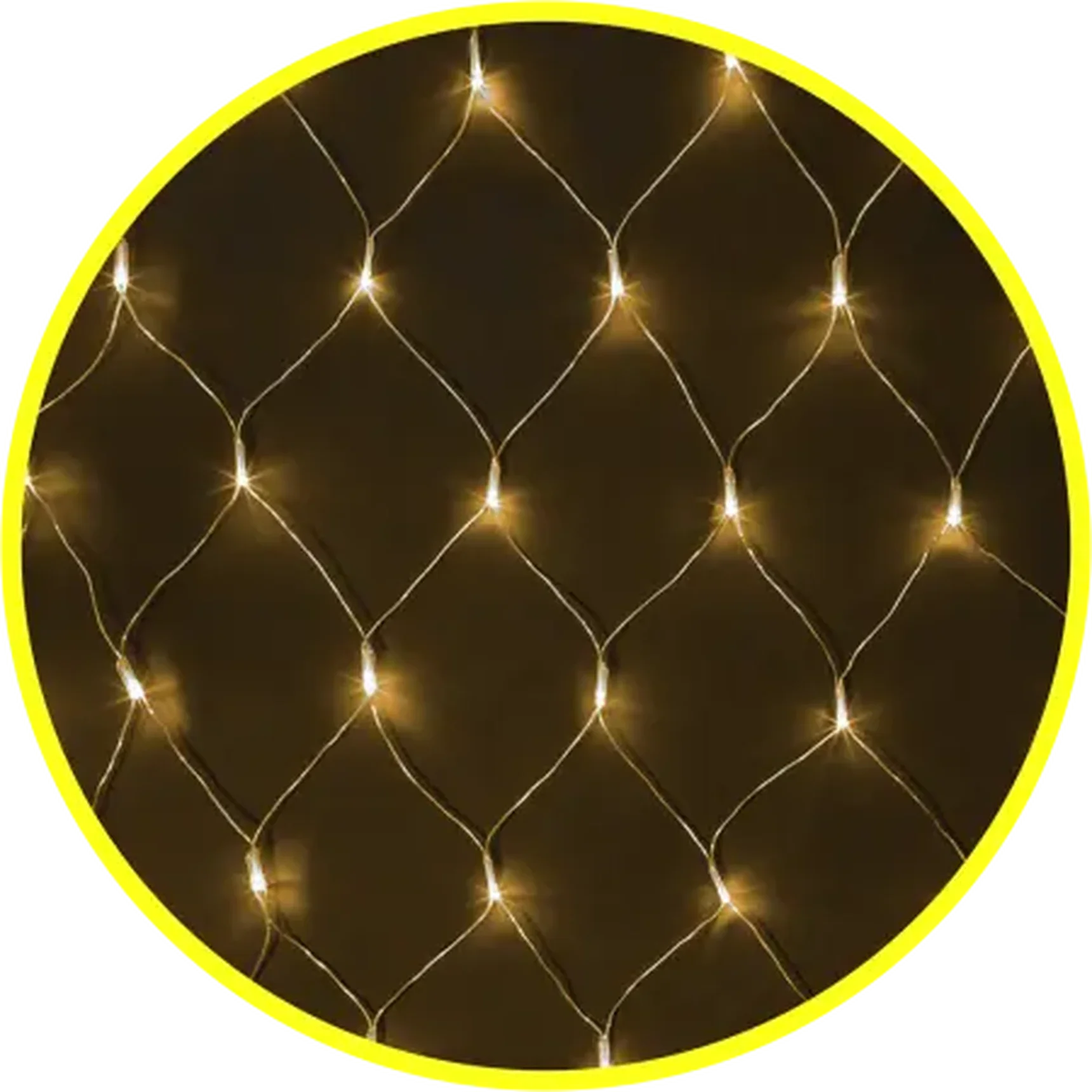 Светодиодная гирлянда NGF-N01-240WW-12-2x1.5m-230-TR-IP44