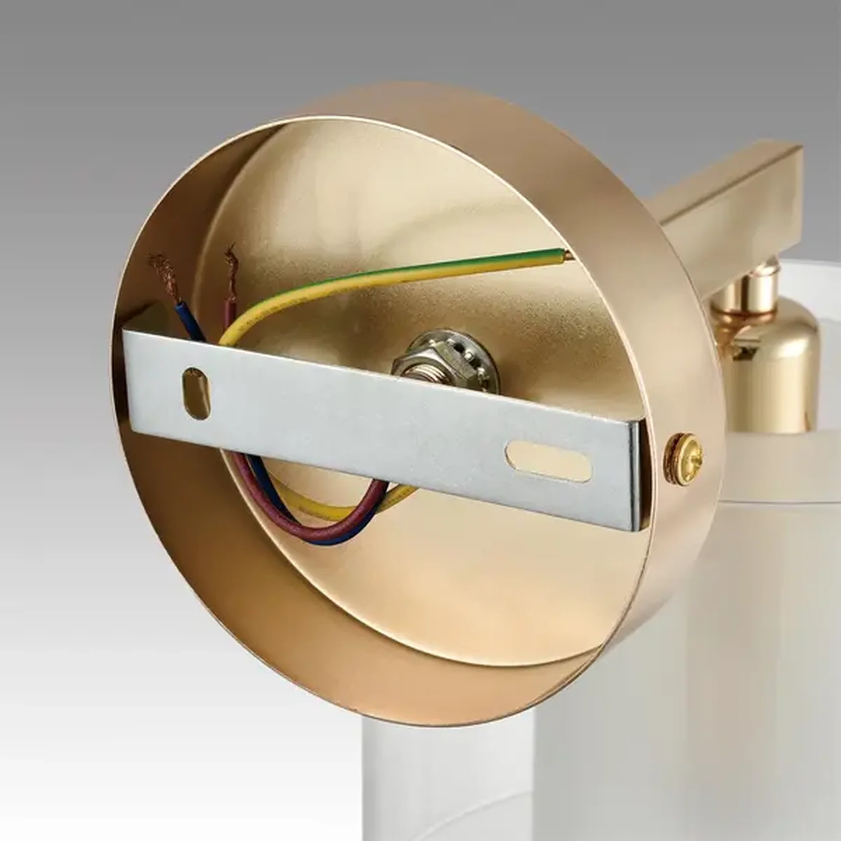 6587/1W MODERNI LN25 золото/прозрачный, металл/стекло Бра E14 1*40W 220V VERDI