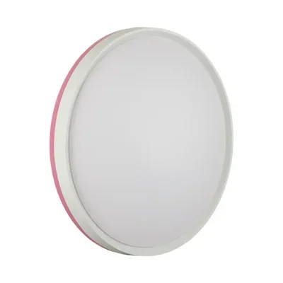 7708/DL COLOR SN 100 Светильник пластик/белый/розовый LED 48Вт 4000К D420 IP43 KEZO PINK