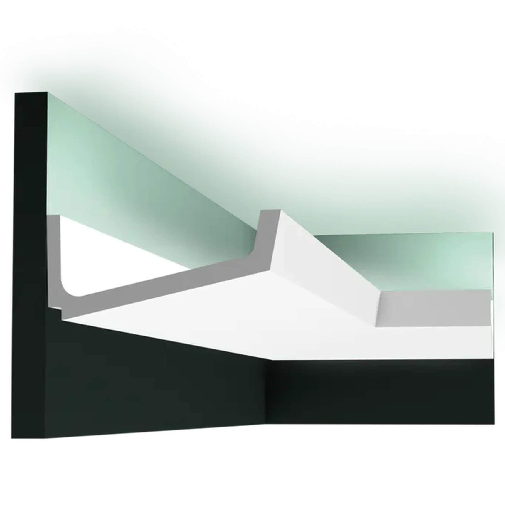 Профиль для верхней подсветки C352 FLAT