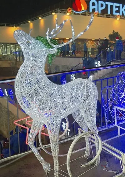 Световая фигура Гордый Олень 1,7м.