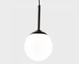 IT010-4020 black LED 5W 3000K 180* CRI>90 d100mm подвесной трековый светильник к системе FANTOM