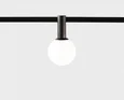 IT010-4021 black LED 3W 3000K 180* CRI>90 d80mm трековый светильник к системе FANTOM