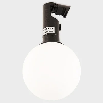 IT010-4021 black LED 3W 3000K 180* CRI>90 d80mm трековый светильник к системе FANTOM
