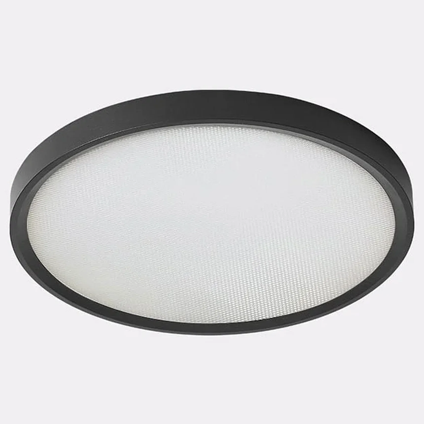 IT011-5022 black LED 40W 3000K/4000K/6000K 3600lm 120* IP40 d480xh25mm Светильник потолочный