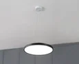 IT011-5023 black LED 50W 3000K/4000K/6000K 4500lm 120* IP40 d600xh25mm Светильник потолочный