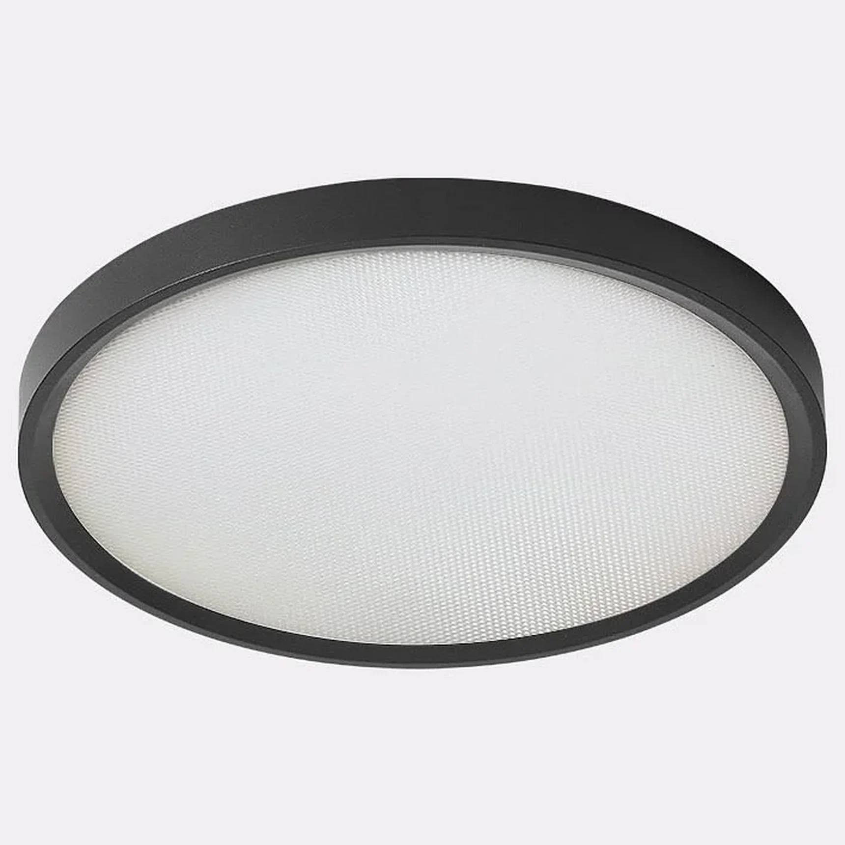IT011-5023 black LED 50W 3000K/4000K/6000K 4500lm 120* IP40 d600xh25mm Светильник потолочный