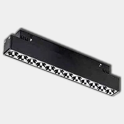 IT012-5022 black LED 18W 3000K 1600lm 24* CRI>90 330x22xh25mm трековый светильник к системе ATOM