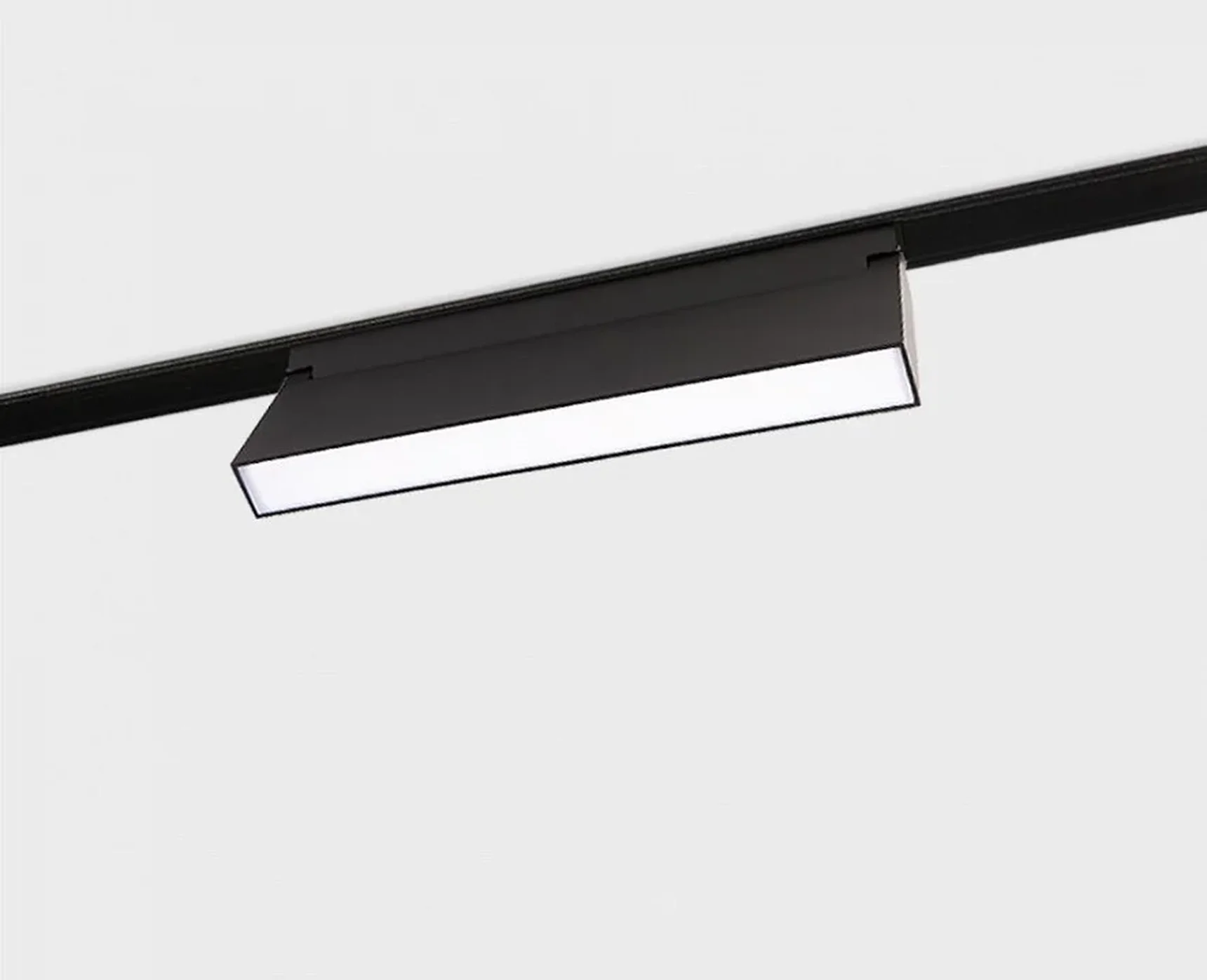IT012-5024 black LED 16W 3000K 1200Lm 100* CRI>90 220x22xh95mm трековый светильник к системе ATOM