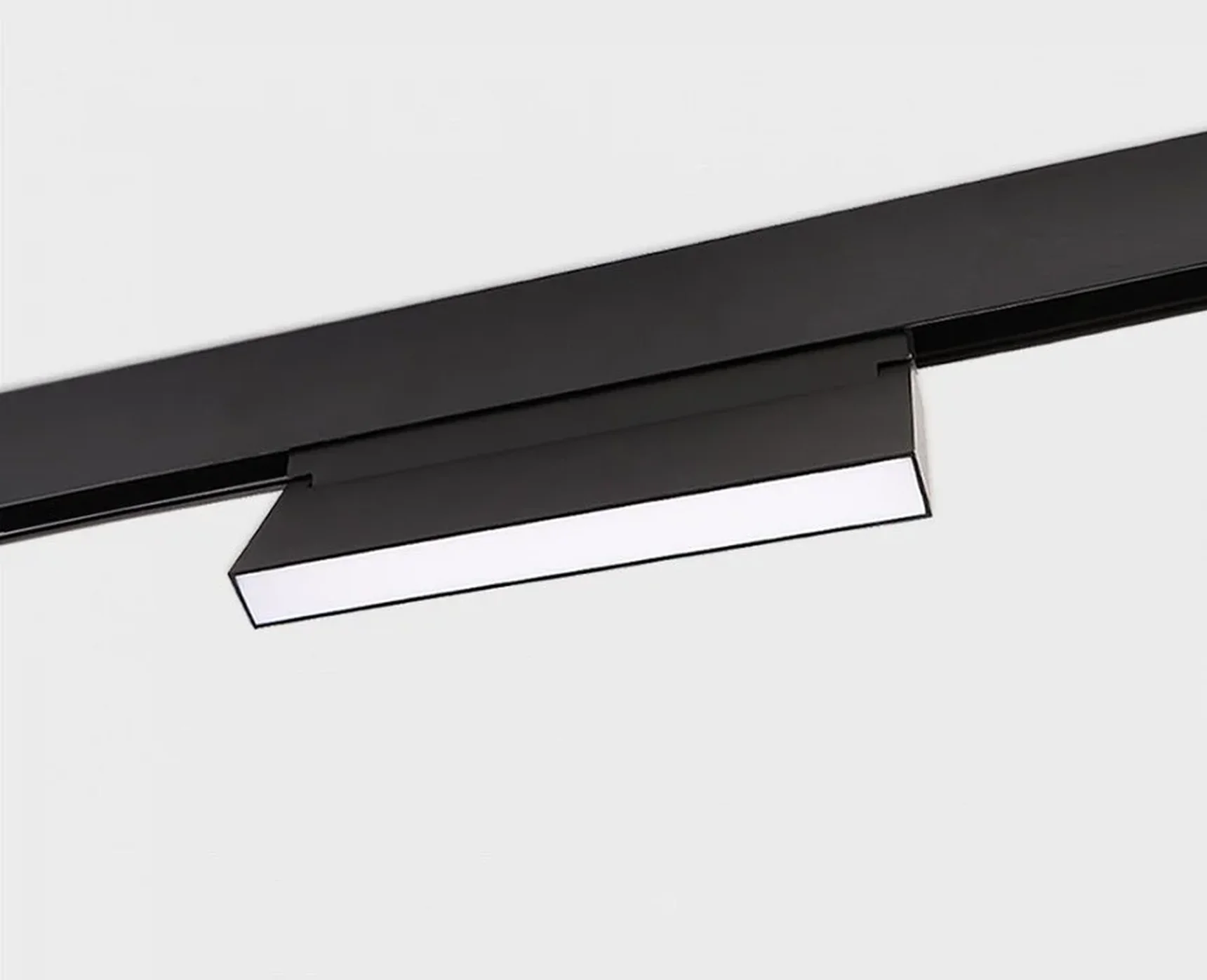 IT012-5024 black LED 16W 3000K 1200Lm 100* CRI>90 220x22xh95mm трековый светильник к системе ATOM