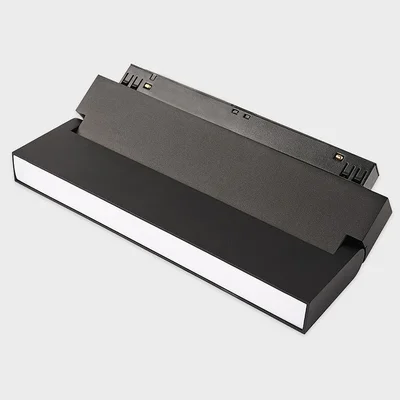 IT012-5024 black LED 16W 3000K 1200Lm 100* CRI>90 220x22xh95mm трековый светильник к системе ATOM