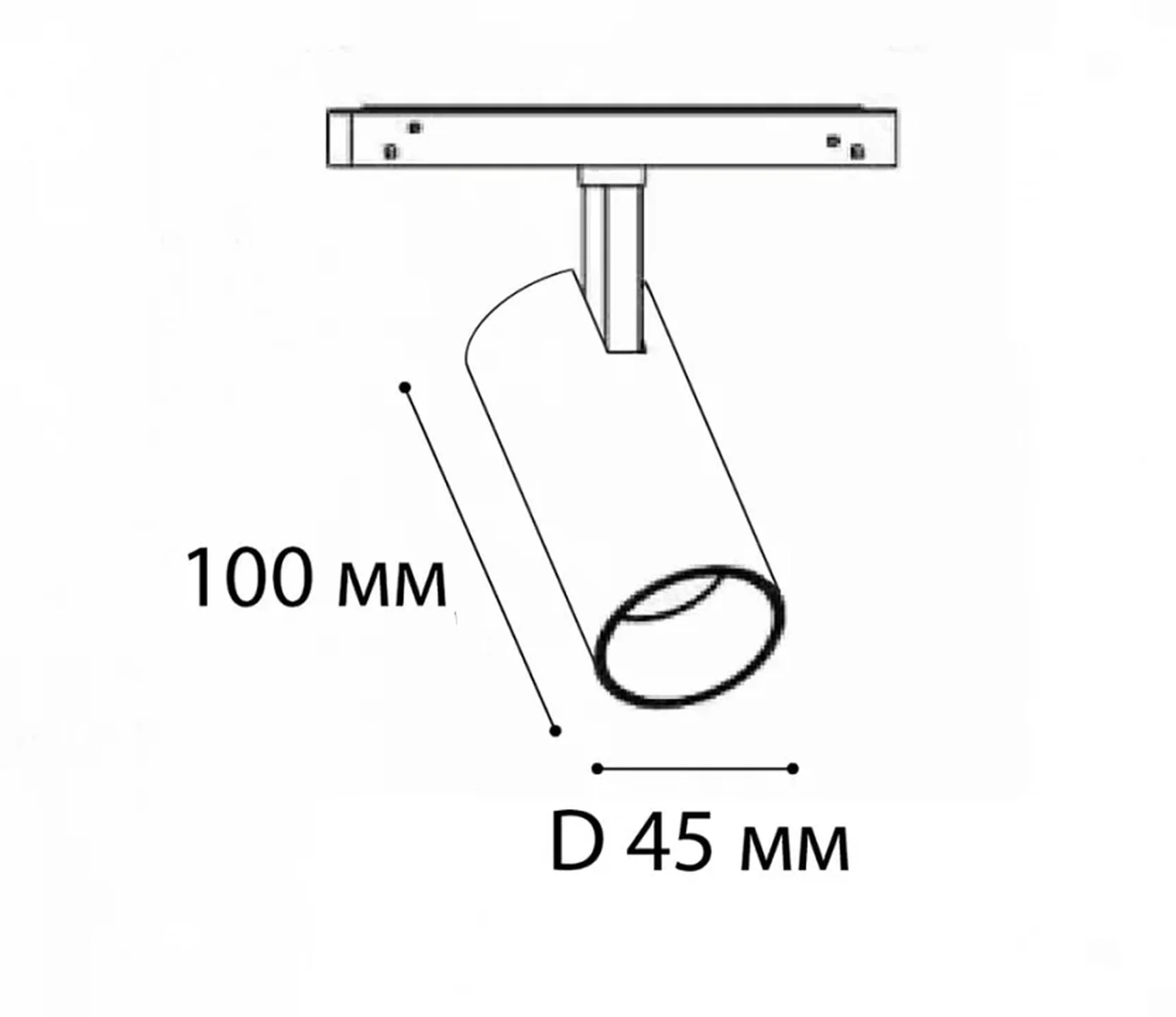 IT012-5026 gold LED 12W 3000K 1100Lm 36* CRI>90 d45mm трековый светильник к системе ATOM