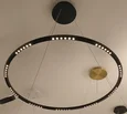 IT013-6022 black 3000K LED 42W 2520lm D810xH2000mm Светильник подвесной