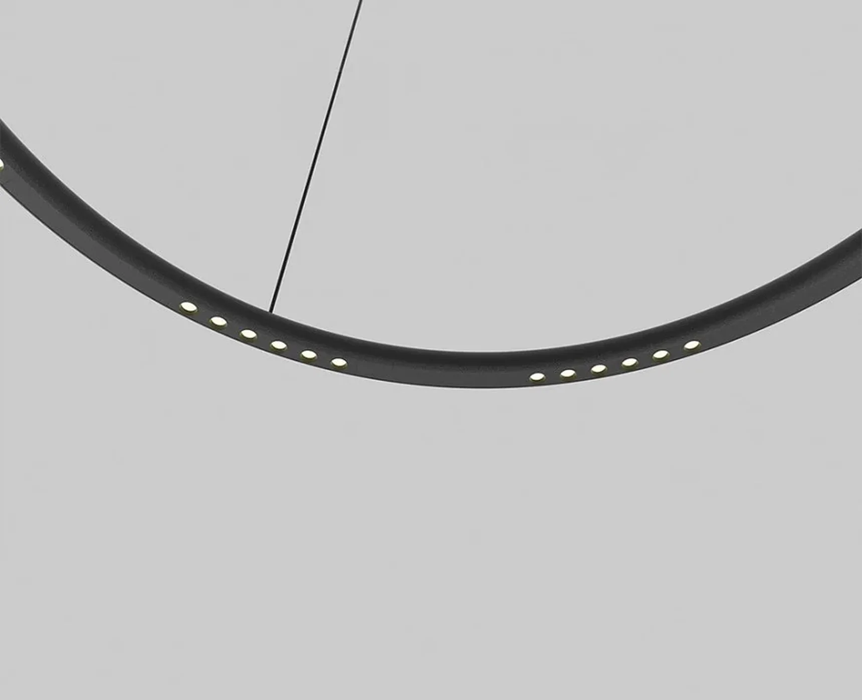 IT013-6022 black 3000K LED 42W 2520lm D810xH2000mm Светильник подвесной