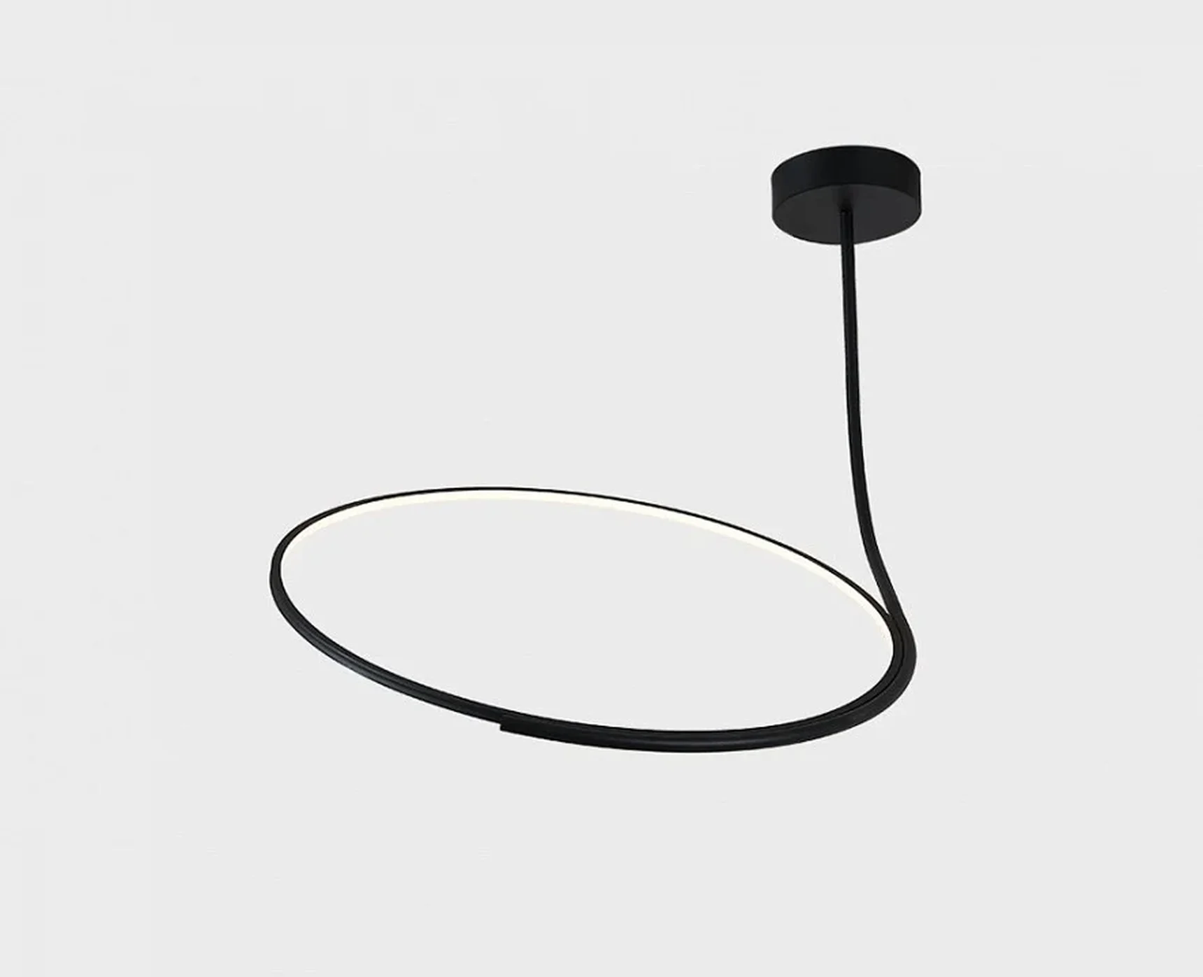 IT013-6025 black 3000K LED 25W 1200lm D550xH1100mm Светильник подвесной