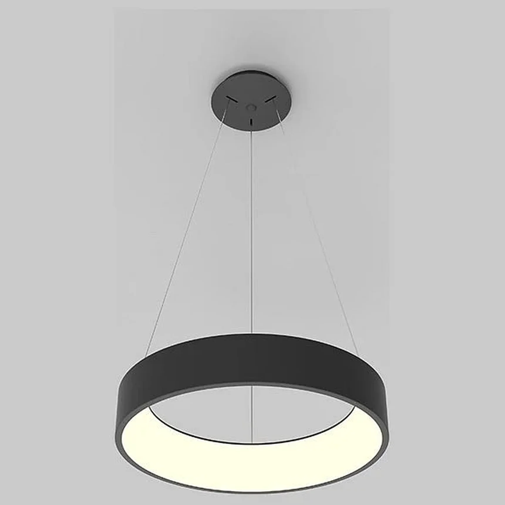 IT013-6026 black 3000K LED 36W 2460lm D600xH2000mm Светильник подвесной