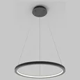 IT013-6028 black 3000K LED 40W 1800lm D800xH2000mm Светильник подвесной