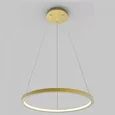 IT013-6028 gold 3000K LED 40W 1800lm D800xH2000mm Светильник подвесной