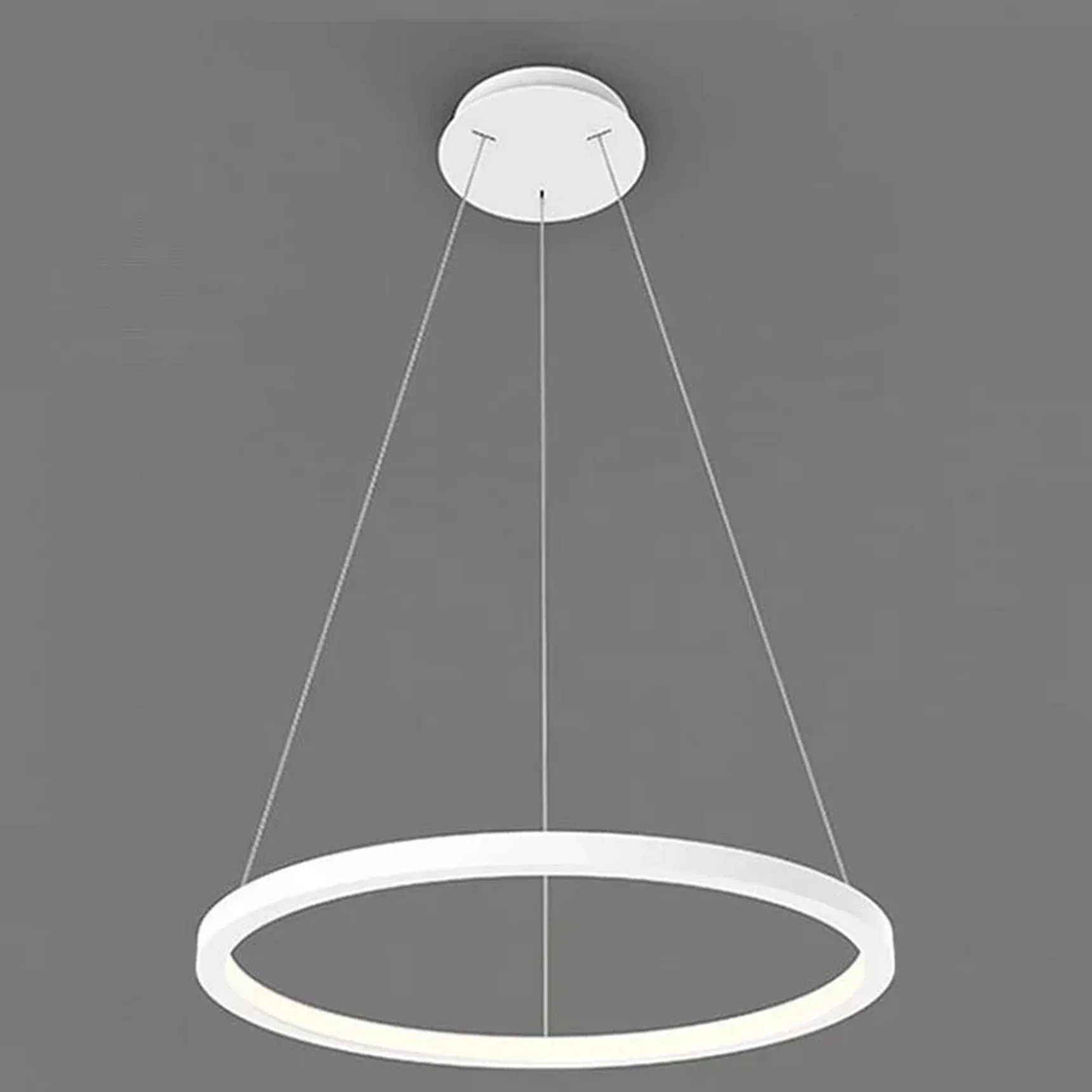IT013-6028 white 3000K LED 40W 1800lm D800xH2000mm Светильник подвесной