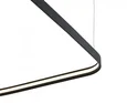 IT013-6031 black 3000K LED 32W 2350lm L600xW600xH2000mm Светильник подвесной