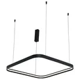 IT013-6031 black 3000K LED 32W 2350lm L600xW600xH2000mm Светильник подвесной