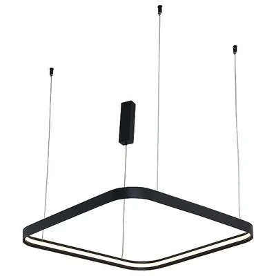 IT013-6031 black 3000K LED 32W 2350lm L600xW600xH2000mm Светильник подвесной