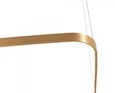 IT013-6031 gold 3000K LED 32W 2350lm L600xW600xH2000mm Светильник подвесной