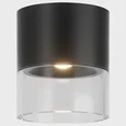 IT014-0201 black 3000K LED 6W CRI>90 567lm 60* d80xh92 Светильник потолочный