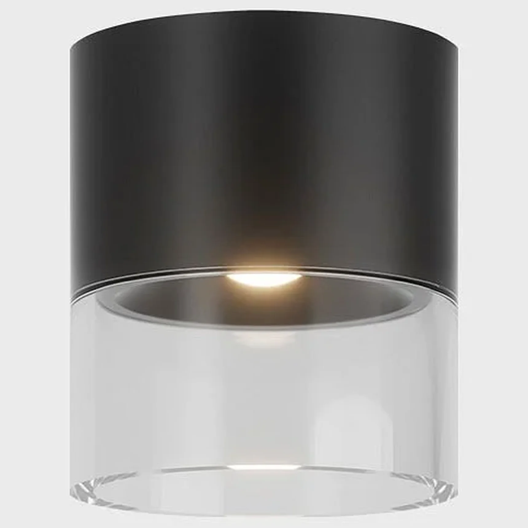 IT014-0201 black 3000K LED 6W CRI>90 567lm 60* d80xh92 Светильник потолочный