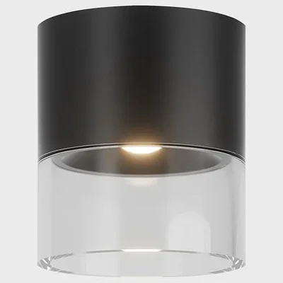 IT014-0201 black 3000K LED 6W CRI>90 567lm 60* d80xh92 Светильник потолочный