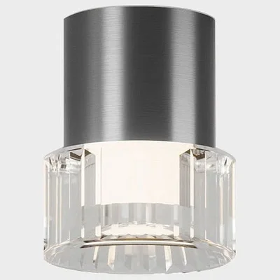 IT014-0202 dark silver 3000K LED 5W CRI>90 496lm d80xh100 Светильник потолочный