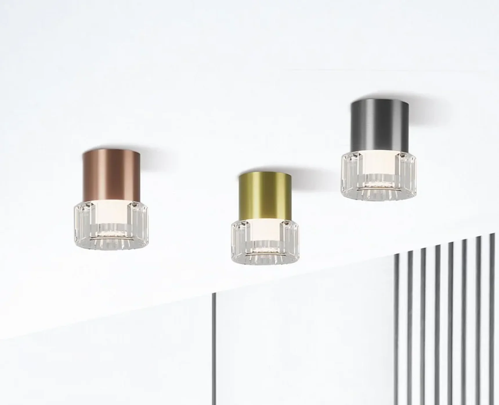 IT014-0202 rose gold 3000K LED 5W CRI>90 496lm d80xh100 Светильник потолочный
