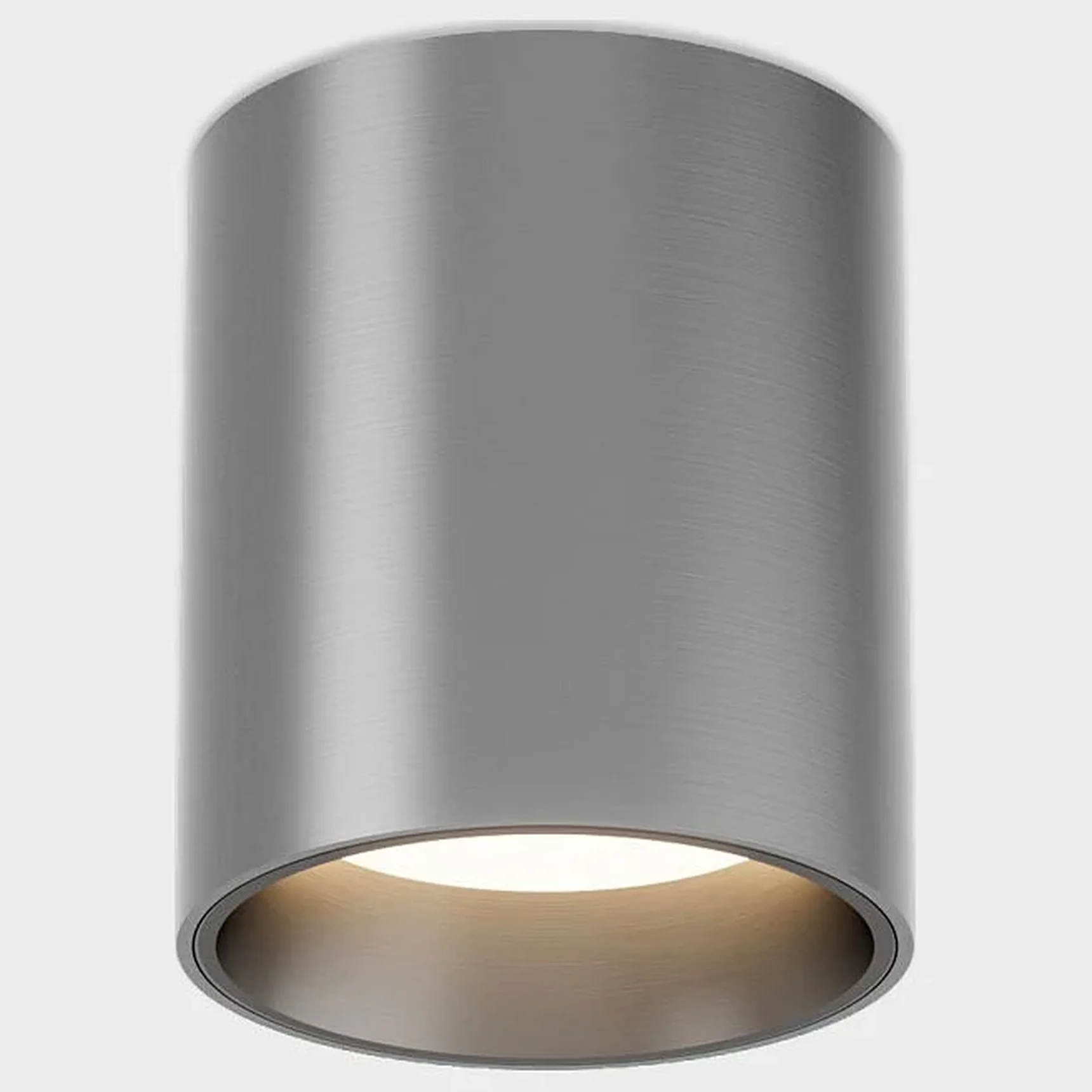 IT014-0207 nickel 3000K LED 15W IP44 CRI>90 900lm 36° d80xh90 Светильник потолочный
