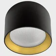 IT02-007 black 3000K Светильник потолочный