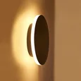 IT02-016 black LED 5W 3000K-6000K CRI:80 IP20 d150x32mm Светильник настенный