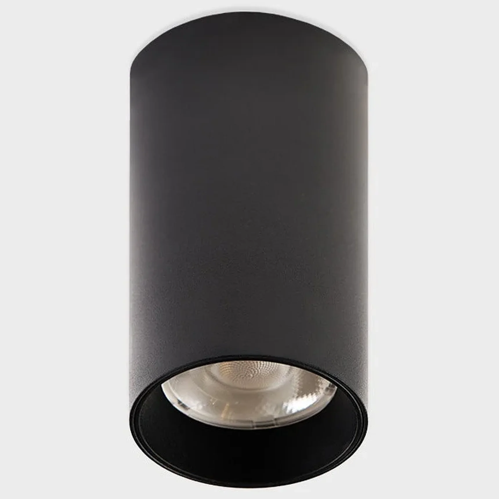 IT02-019 black 3000K LED 20W 1700Lm CRI:90 36° d60x130mm светильник диммируемый потолочный