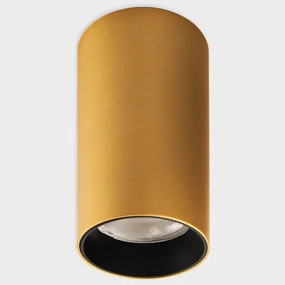 IT02-019 gold 3000K LED 20W 1700Lm CRI:90 36° d60x130mm светильник диммируемый потолочный