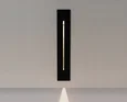 IT06-6040 black LED 3W 3000K 50lm IP65 185x40x45mm светильник встраиваемый