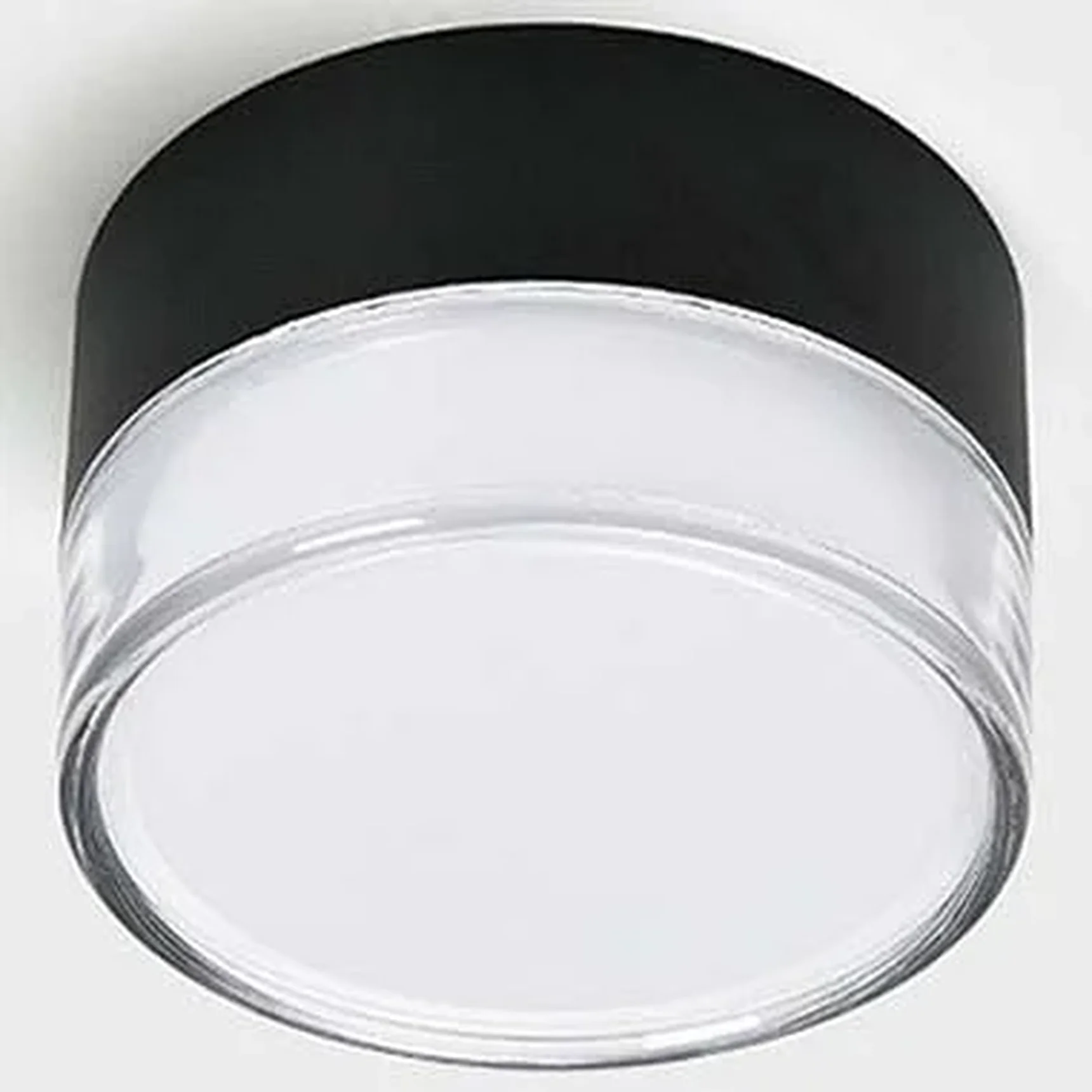 IT06-6041 black LED 7W 3000K 545lm 140° d80х65мм Светильник потолочный