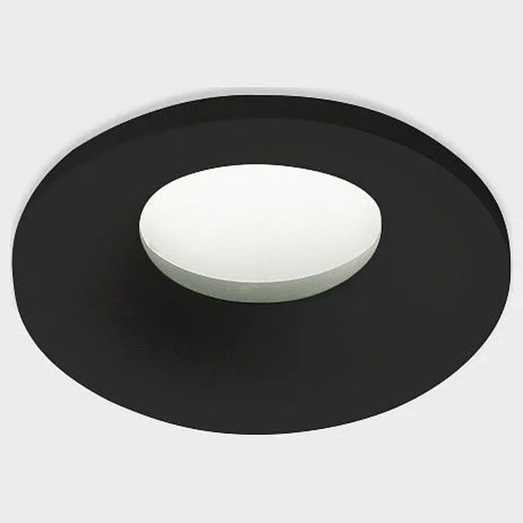 IT07-7010 black IP 44 светильник встраиваемый