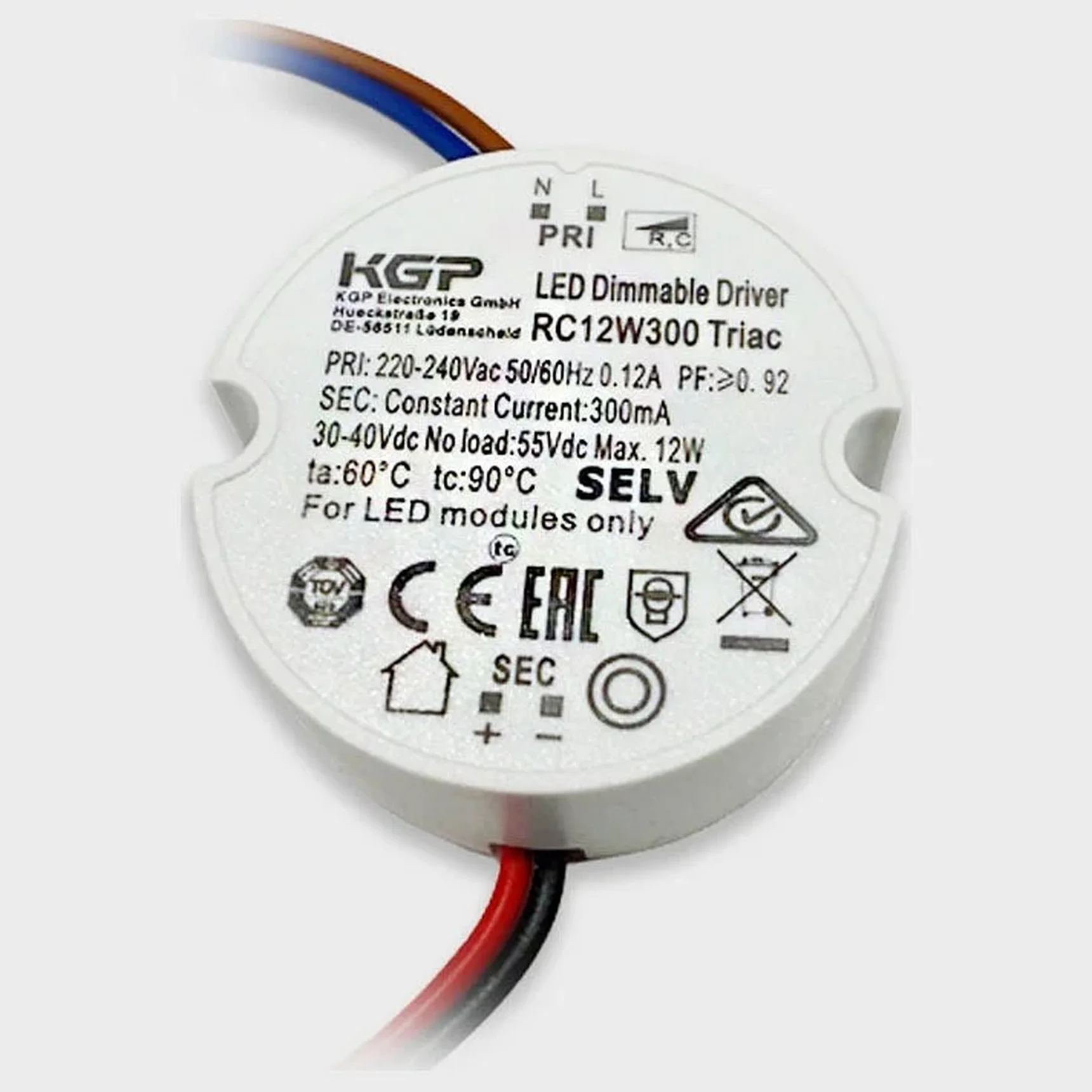 IT09-9065 dimm блок питания диммируемый 12W к светильникам IT02-022