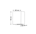 IT1003 LED GU10 IP65 68хh92x80mm Светильник настенный уличный темно-серый