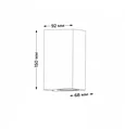 IT1004 LED 2хGU10 IP65 68хh150x92mm Светильник настенный уличный темно-серый