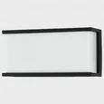IT3008A 60 LED 12W IP65 220хh110x80mm Светильник настенный уличный темно-серый