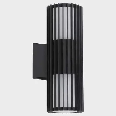 IT3048 LED 2х10W IP65 d110xh310x145 Светильник настенный уличный темно-серый