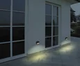 IT5261 8 LED 4W IP65 d150x37mm Светильник настенный уличный темно-серый